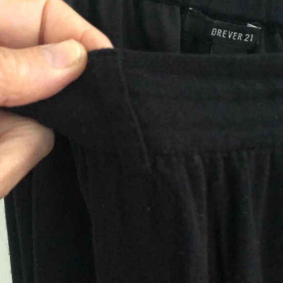 Forever 21 Black Button up asymmetrical Maxi Skirt - Picture 12 of 14